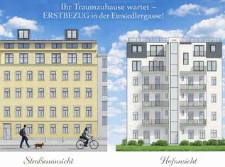 Ihr Traumzuhause im obersten Stockwerk wartet – DG-ERSTBEZUG in der Einsiedlergasse!, 499000 €, Immobilien-Wohnungen in 1050 Margareten