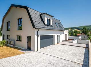 Erstbezug: Großzügiger Familientraum mit unverbaubarem Grünblick!, 649000 €, Immobilien-Häuser in 3434 Gemeinde Tulbing