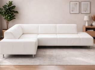 Ecksofa aus echtem Leder mit Schlaffunktion (ausziehbar), 300 €, Haus, Bau, Garten-Möbel & Sanitär in 8940 Liezen