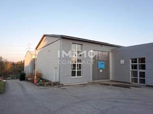 Große Produktionshalle auch beheizbar und Nebentrakt mit 740 m² Nutzfläche (Einfahrtstor 350x470) Industrieboden., 2970 €, Immobilien-Gewerbeobjekte in 3322 Viehdorf