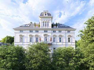 WIENTALBLICK | Wohnung in der historischen Sommerresidenz Villa Seutter mit 4,4m Raumhöhe | seltenes Sanierungsobjekt mit geplantem Balkon (ca. 11,96m²), 750000 €, Immobilien-Wohnungen in 1130 Hietzing