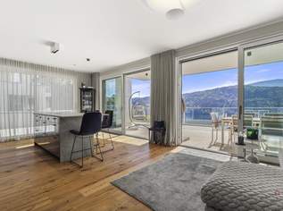 Exklusive & teilmöblierte Designwohnung mit atemberaubendem See- und Bergblick in Bestlage, 1324.77 €, Immobilien-Wohnungen in 9872 Millstatt am See
