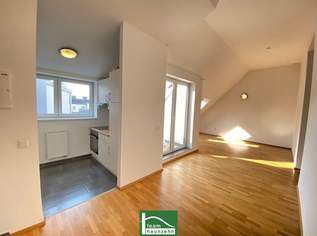 Moderne Dachgeschosswohnung mit großer Terrasse nahe Arthaberplatz in ruhiger Seitengasse! Hohe Decken und Traumbad mit Fenster, 399000 €, Immobilien-Wohnungen in 1100 Favoriten