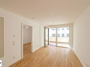 Pazmanitengasse: 2-Zimmer Wohnung mit perfektem Grundriss und Loggia ~ ab August beziehbar!, 1345.01 €, Immobilien-Wohnungen in 1020 Leopoldstadt