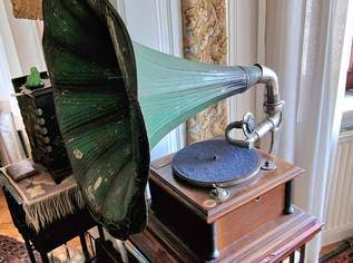 Grammaphon mit Schellacks, 500 €, Marktplatz-Antiquitäten, Sammlerobjekte & Kunst in 1050 Margareten
