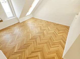 Ein frisch saniertes Schmankerl! Traumhafter Blick auf das Schloss Schönbrunn! Happy to be here! Lichtdurchflutet + Super hohe Räume im Dachgeschoss + Terrasse mit Fernblick + Beste Infrastruktur und Anbindung!, 799000 €, Immobilien-Wohnungen in 1150 Rudolfsheim-Fünfhaus