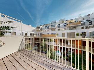 ERSTBEZUG | Erstbezug-Feeling: 2 Zimmer, Balkon, Klima & Top-Lage im 7. Bezirk, 1625 €, Immobilien-Wohnungen in 1070 Neubau