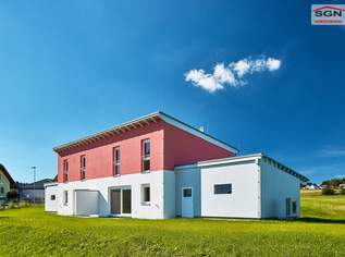 Geförderte Doppelhaushälfte in Groß-Siegharts: 4 Zimmer, Garten & Terrasse!, 1312.9 €, Immobilien-Häuser in 3812 Gemeinde Groß-Siegharts