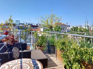Ruheoase mit Fernblick mitten in der Stadt! Dachgeschoss - Maisonnettenwohnung Nähe Schloss Belvedere mit Balkon und Terrasse, 890000 €, Immobilien-Wohnungen in 1030 Landstraße