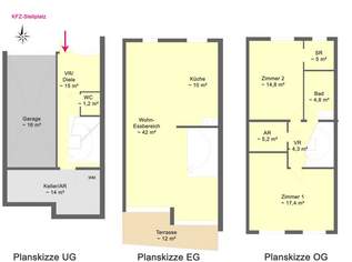 Familienfreundliches Reihenhaus in Hadersdorf mit top Infrastruktur, 540000 €, Immobilien-Häuser in 1140 Penzing