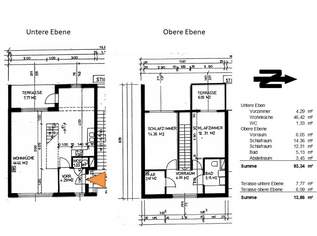Exklusive, ruhige Maisonettewohnung mit zwei Terrassen in grüner Wohnlage