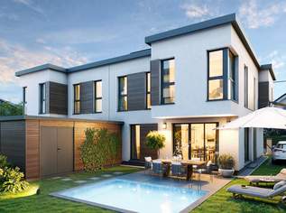 Moderne Villa "Dahlia" mit großen Eigengrund und luxuriösen Flair!, 699000 €, Immobilien-Häuser in 1220 Donaustadt