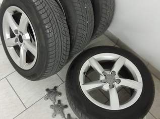 Alufelgen orig. Audi 16 Zoll mit Winterreifen, 210 €, Auto & Fahrrad-Teile & Zubehör in 3542 Gemeinde Gföhl