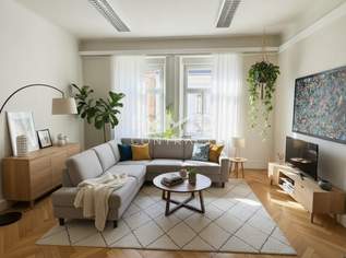 LUXURIÖSE 6-ZIMMER ALTBAUWOHNUNG IM 2. STOCK MIT PARKPLATZ, 3183.2 €, Immobilien-Wohnungen in 8010 