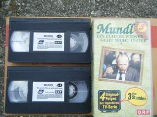 Mundl -Vidio Cassette  Nr.4+5, 10 €, Marktplatz-Filme & Serien in 2351 Gemeinde Wiener Neudorf