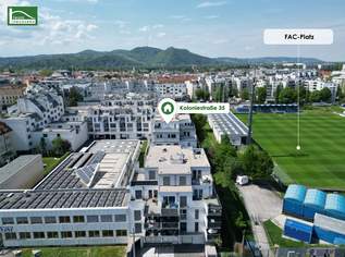 Kolo 35 - Tolle 3-Zimmer Wohnung mit Balkon beim FAC-Platz nahe S-Bahn Jedlersdorf, Denglerpark und SCN - Ab 01.01.2026!, 1399 €, Immobilien-Wohnungen in 1210 Floridsdorf