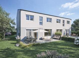 Provisionsfreie Doppelhaushälfte | Ziegel, Niedrigenergie: LWP, PV-Anlage | Eigengarten & 2 Parkplätzen | Wohnbauförderung möglich, 664900 €, Immobilien-Häuser in 2540 Bad Vöslau