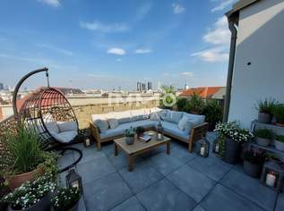 Außergewöhnliche Architektur im Neubau mit hohen Decken! Osterrasse + Westterrasse! Provisionsfrei, 1098500 €, Immobilien-Wohnungen in 1030 Landstraße