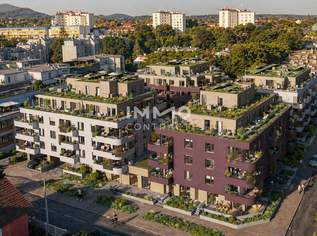 Lichtdurchflutete Zweizimmer-Wohnung mit offenem Blick (Neubau, Erstbezug) - provisionsfrei, 319000 €, Immobilien-Wohnungen in 1230 Liesing