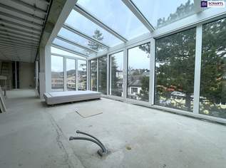 Skyview I Weite I Luxus: Traumhafte Dachgeschosswohnung mit verglaster Wohnküche in grüner Ruhelage!, 1299000 €, Immobilien-Wohnungen in 1140 Penzing