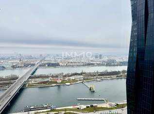 38. Etage: Premium Wohnen im DC2 Tower - U1 Donauinsel, 2700.01 €, Immobilien-Wohnungen in 1220 Donaustadt