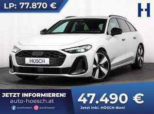 A5 Avant TDI 2xS-LINE BLACK TECH PLUS MATRIX 360°, 50490 €, Auto & Fahrrad-Autos in 2512 Katastralgemeinde Tribuswinkel