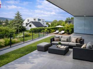 1130 Wien – Exklusive 3-Zimmer-Gartenwohnung , 133 m² Garten, 32 m² Terrasse, Erstbezug, Ruhelage, 895000 €, Immobilien-Wohnungen in 1130 Hietzing