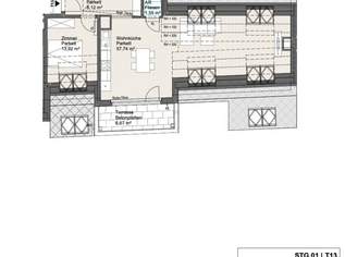 Baubeginn I direkt beim Park I wenige Minuten bis zur Donauinsel, Neuen und Alten Donau I, 569000 €, Immobilien-Wohnungen in 1210 Floridsdorf