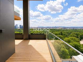 Sonne, Ausblick über den Prater & die ganze Stadt - NEU & provisionsfrei, 1923600 €, Immobilien-Wohnungen in 1020 Leopoldstadt