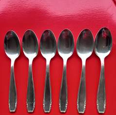 6 Silber Teelöffel - Alexander Sturm, 119 €, Marktplatz-Antiquitäten, Sammlerobjekte & Kunst in 1220 Donaustadt