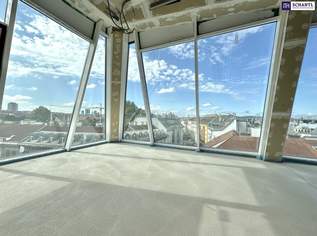 Welch grandioser Panoramablick! Großzügige drei Zimmer, mit 2 kompakten Terrassen und bester Lage!, 1320000 €, Immobilien-Wohnungen in 1050 Margareten