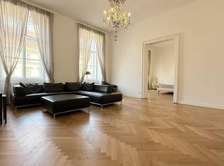 Prachtvolle Beletage mit Balkon in Bestlage am Rochusmarkt!, 3000 €, Immobilien-Wohnungen in 1030 Landstraße