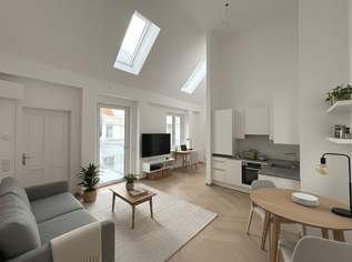 1010 Modernes 2-Zimmer DG mit Balkon und eigener Dachterrasse in Toplage!, 1392.31 €, Immobilien-Wohnungen in 1010 Innere Stadt