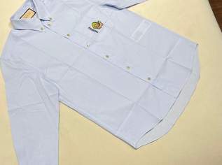 Gucci Hemd – Blaues Baumwollhemd mit Pikarar Tier-Avocado Motiv Gucci Hemd – Blaues Baumwollhemd mit Pikarar Tier-Avocado Motiv