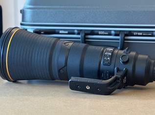 Nikon AF-S NIKKOR 600mm f/4E FL ED VR Super-Teleobjektiv, 430 €, Marktplatz-Kameras & TV & Multimedia in 1190 Döbling
