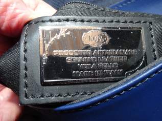 Handtasche Blau Leder Handtasche Blau Leder