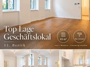 TOP-LAGE IN HIETZING | Ihr neuer Business-Standort – 43 m², frisch renoviert & vielseitig nutzbar!, 1505 €, Immobilien-Gewerbeobjekte in 1130 Hietzing TOP-LAGE IN HIETZING | Ihr neuer Business-Standort – 43 m², frisch renoviert & vielseitig nutzbar!, 1505 €, Immobilien-Gewerbeobjekte in 1130 Hietzing