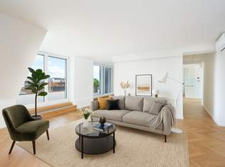Modernes Traum-Penthouse mit Terrasse & Stadtblick – Erstbezug im 4. Bezirk, 1250000 €, Immobilien-Wohnungen in 1040 Wieden