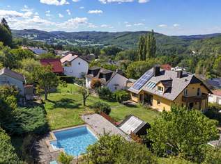 Mehrgenerationenhaus | vier Grundstücke, ca. 2.117 m² Grund, Pool, Sauna, zwei Garagen & großer Garten im Wienerwald, 795000 €, Immobilien-Häuser in 3012 Gemeinde Wolfsgraben Mehrgenerationenhaus | vier Grundstücke, ca. 2.117 m² Grund, Pool, Sauna, zwei Garagen & großer Garten im Wienerwald, 795000 €, Immobilien-Häuser in 3012 Gemeinde Wolfsgraben
