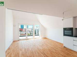 Erstbezugs-Maisonette nahe Kagraner Platz mit Galerie, Küche, großer Terrasse und top Ausstattung! Kahlenberg-Blick - JETZT ANFRAGEN, 579000.94 €, Immobilien-Wohnungen in 1220 Donaustadt