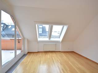 3-Zimmer-DG-Wohnung mit großer Terrasse & Dachterrasse in Döbling, 1798.99 €, Immobilien-Wohnungen in 1190 Döbling