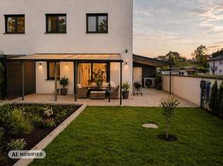Preisreduktion! EXKLUSIVE DOPPELHAUSHÄLFTE AM WALDRAND ? MODERNES WOHNEN MIT TRAUMGARTEN, 545000 €, Immobilien-Häuser in 5223 Pfaffstätt Preisreduktion! EXKLUSIVE DOPPELHAUSHÄLFTE AM WALDRAND ? MODERNES WOHNEN MIT TRAUMGARTEN, 545000 €, Immobilien-Häuser in 5223 Pfaffstätt