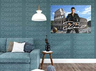 Tom Cruise in Rome! 45x30 cm Wandbild. Deko. Geschenkidee., 24.9 €, Haus, Bau, Garten-Geschirr & Deko in 1300 Schwechat