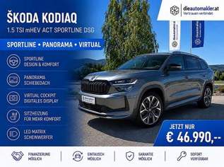 Kodiaq Sportline TSI DSG | Panorama | Virtual, 46990 €, Auto & Fahrrad-Autos in 9300 Sankt Veit an der Glan Kodiaq Sportline TSI DSG | Panorama | Virtual, 46990 €, Auto & Fahrrad-Autos in 9300 Sankt Veit an der Glan