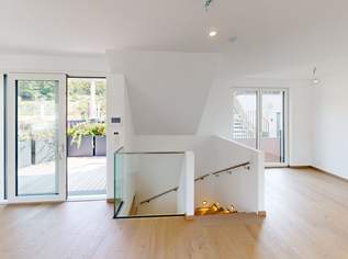 ZUR SCHÖNEN AGNES – Exklusive 5-Zimmer-Dachgeschoss-Maisonette mit 3 Terrassen im grünen Sievering – PROVISIONSFREI, 1390000 €, Immobilien-Wohnungen in 1190 Döbling