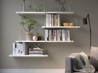 Ikea BERGSHULT / PERSHULT Wandregalkombination, weiß Ikea BERGSHULT / PERSHULT Wandregalkombination, weiß