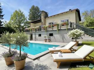 Neu saniert – Charmantes Haus mit großem Garten, Pool und mediterranem Ambiente, 850000 €, Immobilien-Häuser in 3423 Unterkirchbach