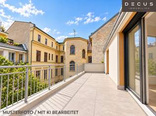 1070 WIEN | 2 ZIMMER | MORGENSONNE | WUNDERSCHÖNER ERSTBEZUG IM DACHGESCHOSS | AB 01.01.2027, 1449 €, Immobilien-Wohnungen in 1070 Neubau