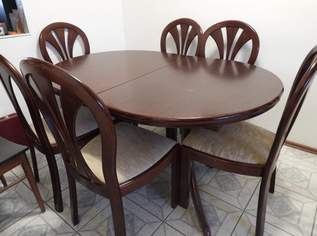 Esstisch mit 6 Stühlen