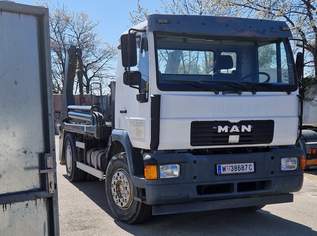 MAN L 2000 MAN 18280 Absetzkipper LKW über 3,5t / Dumper Wacker Neuson 3002H, Drehkippmulde / Takeuchi TB125, 1 €, Auto & Fahrrad-Traktoren & Nutzfahrzeuge in 2514 Gemeinde Traiskirchen